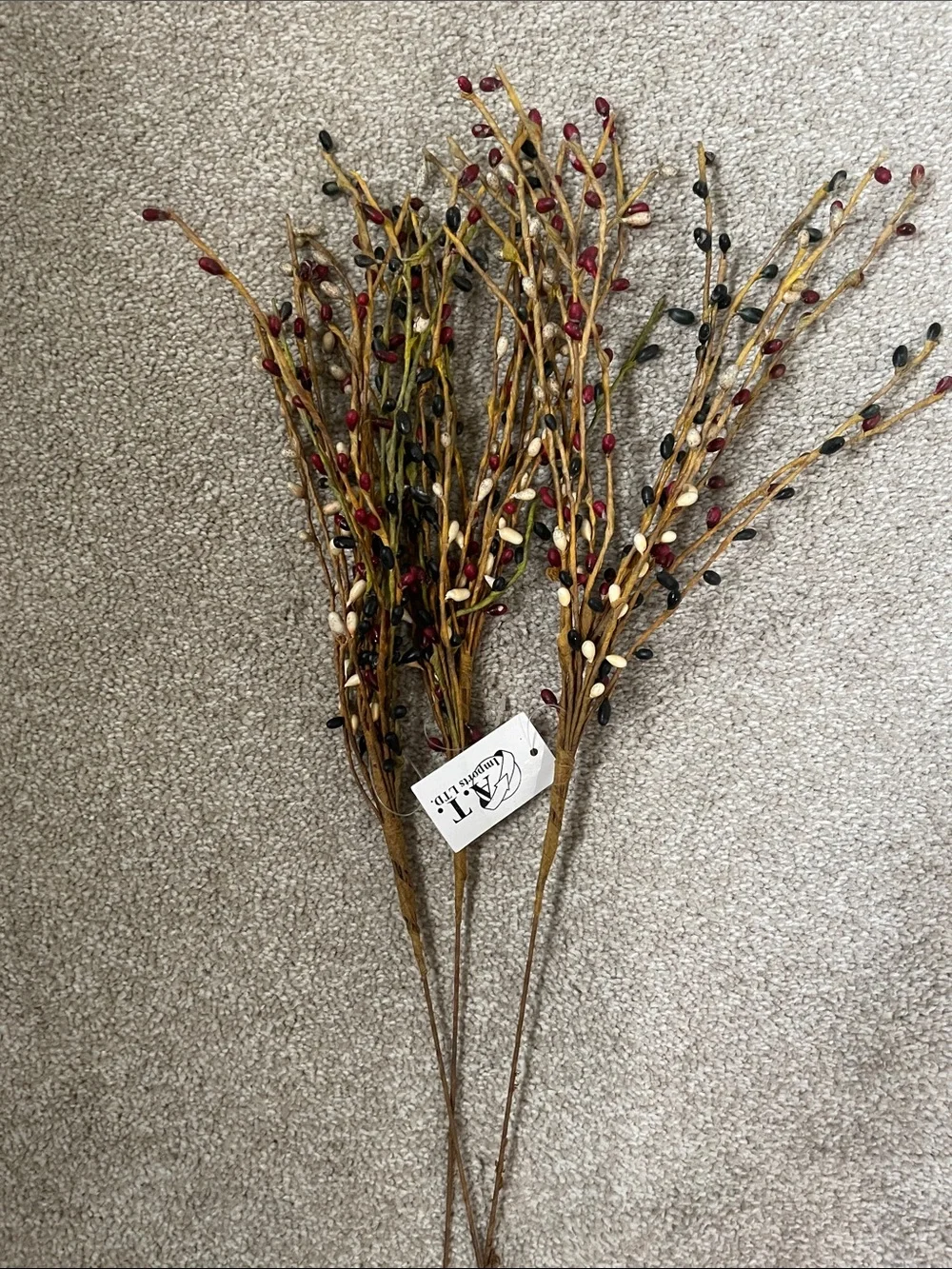 Primitive Multicolor Berry Spray Bundle with Red, Black, Cream Accents